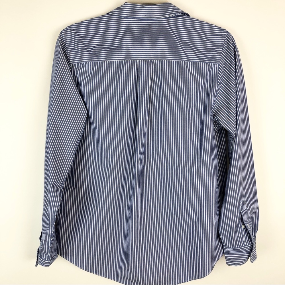L.L. Bean 100% Cotton Button Up Collared Shirt - Picture 4 of 9
